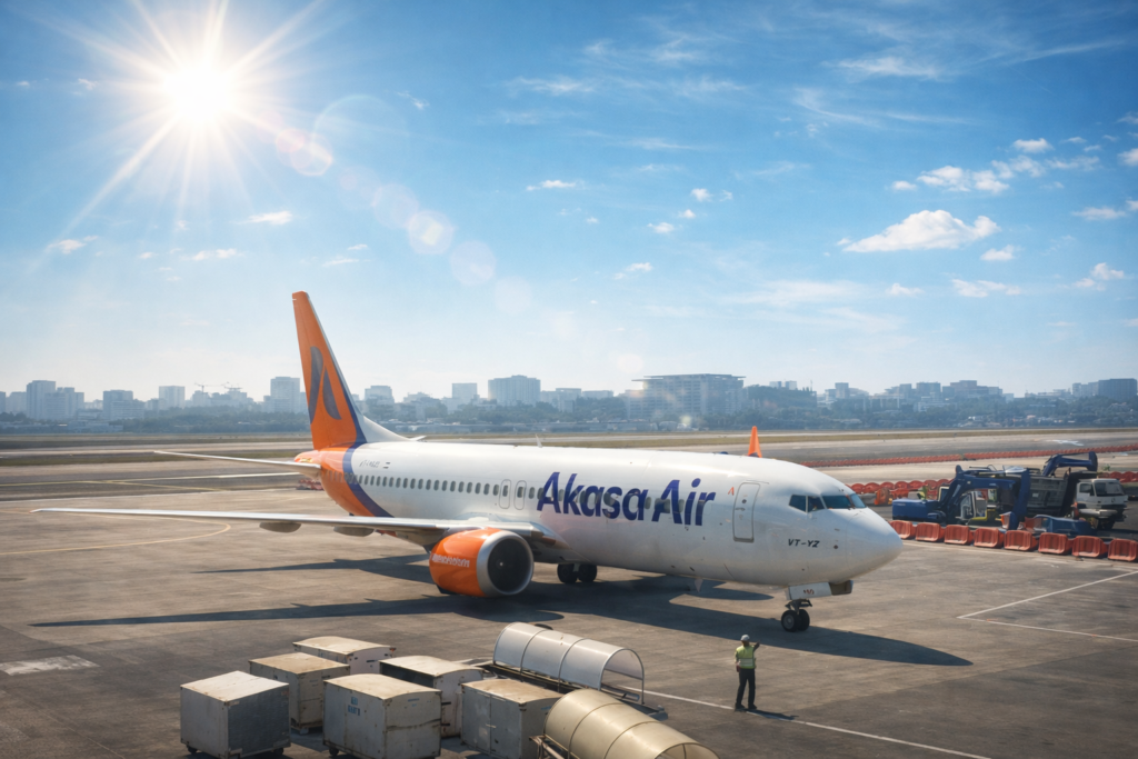 Akasa Air Makes History as First Carrier to Operationalize Guwahati