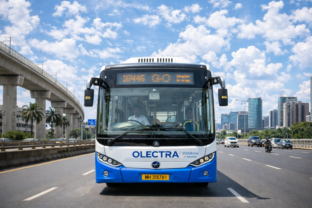 The Electric Surge: Olectra Greentech Gets Order for 1,085 Buses in Telangana